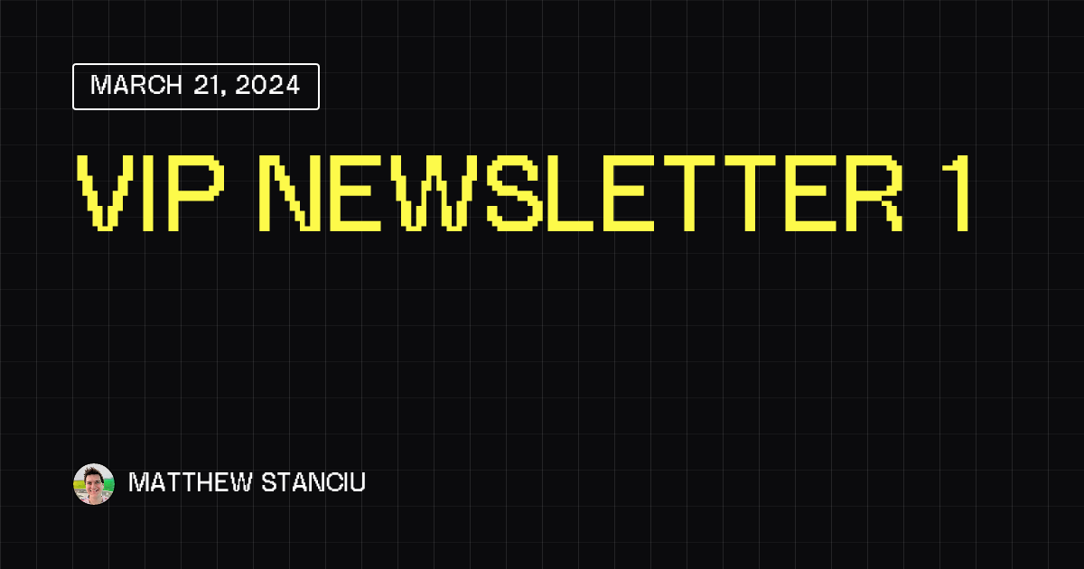 Vip Client Newsletter VIP Newsletter 1 | Purdue Hackers